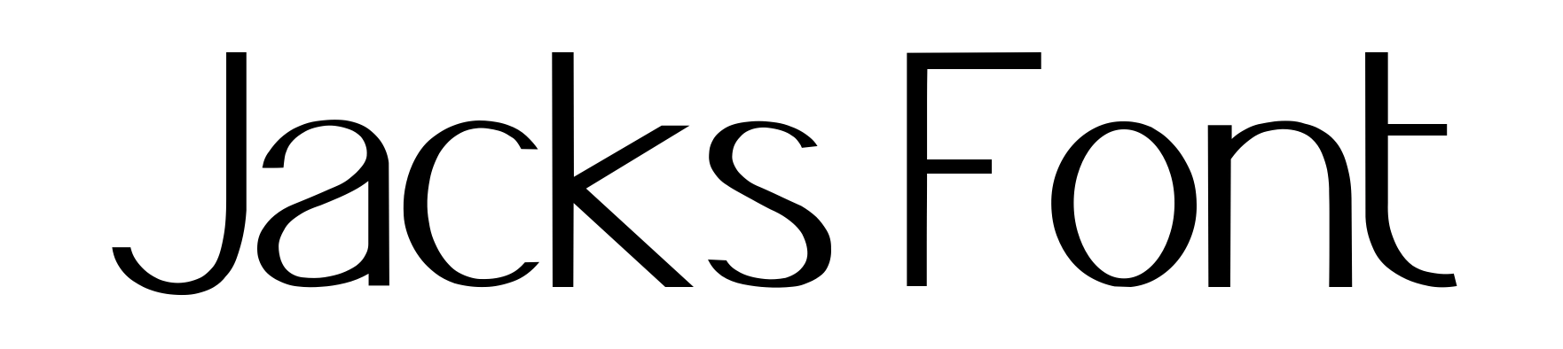 Jacks Font